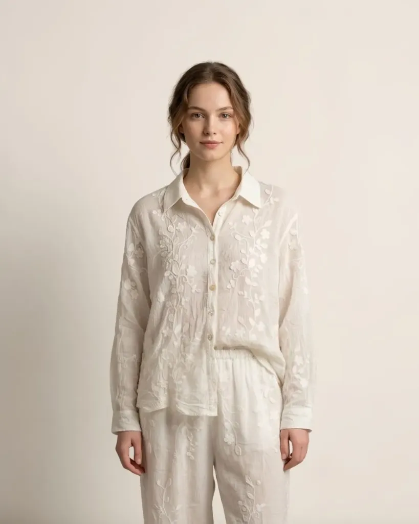 The Flora Lace Blouse