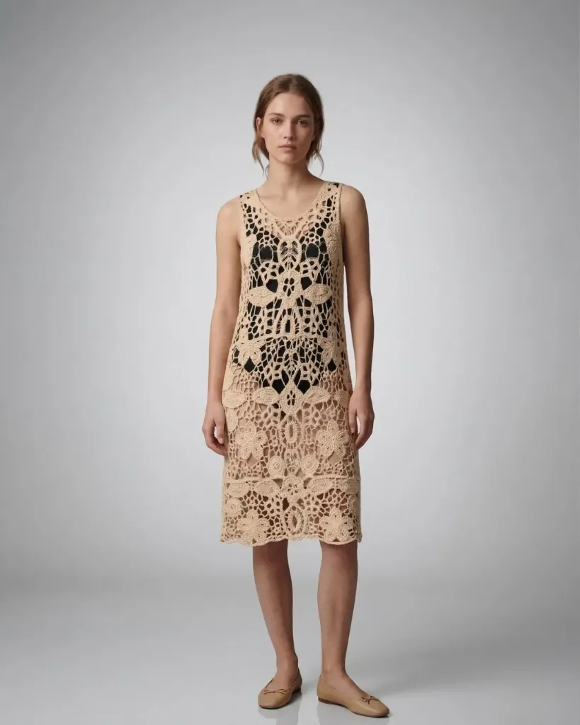 The Soledad Crochet  Dress