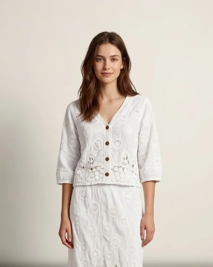 The Luna Embroidered Blouse