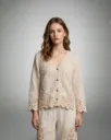 The Areej Embroidered  Blouse