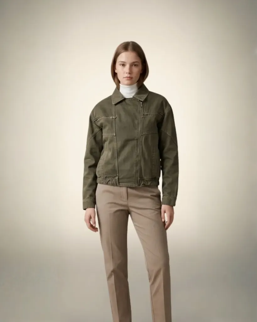 Elite Utility Jacket with Classic Collar