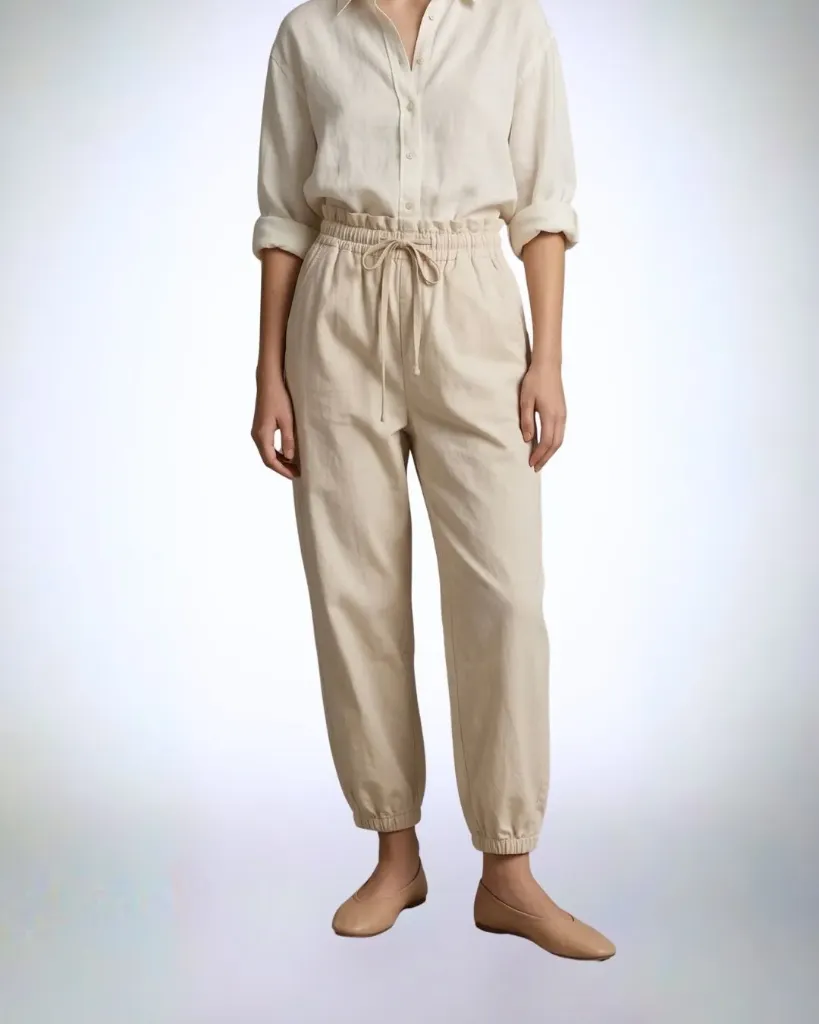 Linen Jogger Pants