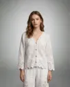 The Tulin White Blouse