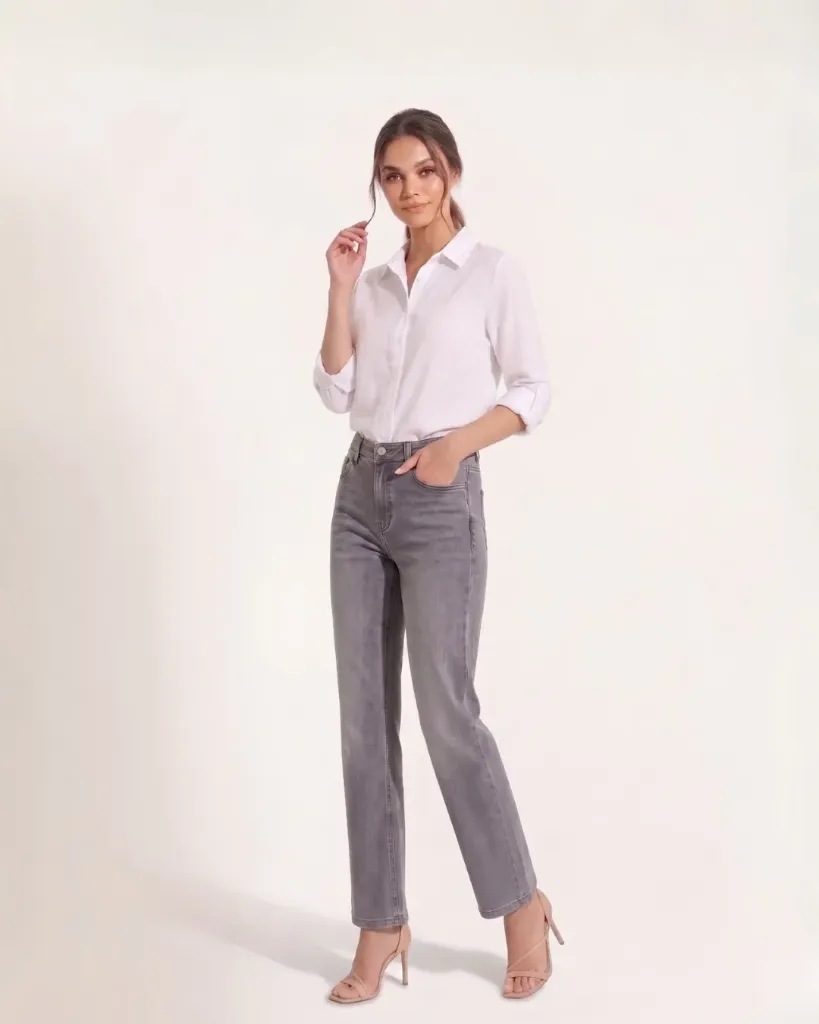 Vintage Grey Slim Jeans