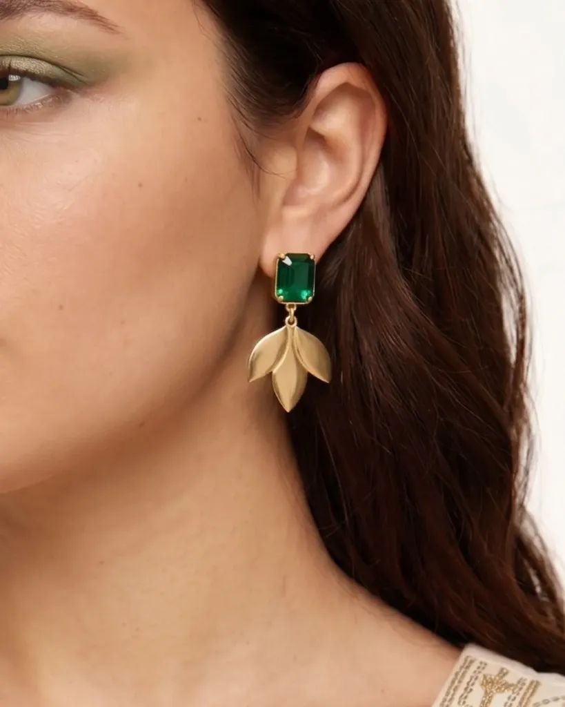 Emerald-Cut Crystal & Golden (3)