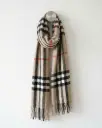 Royal Check Wool Shawl