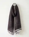 سكارف كاميليا أسود