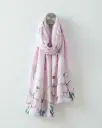 Ruby Tulip Light Pink Scarf