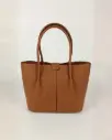Classic Tan Pebbled Tote 