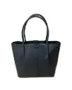 Timeless Black Pebbled Tote