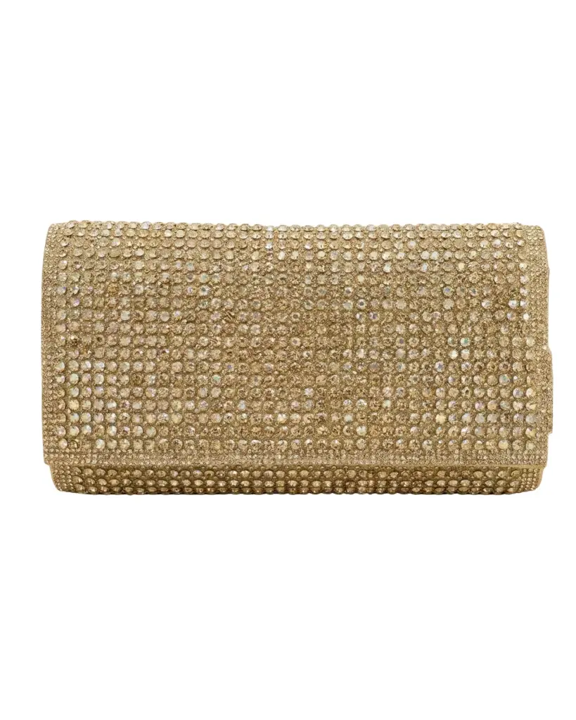 Golden Glow Evening Clutch Radiant Gold Brilliance