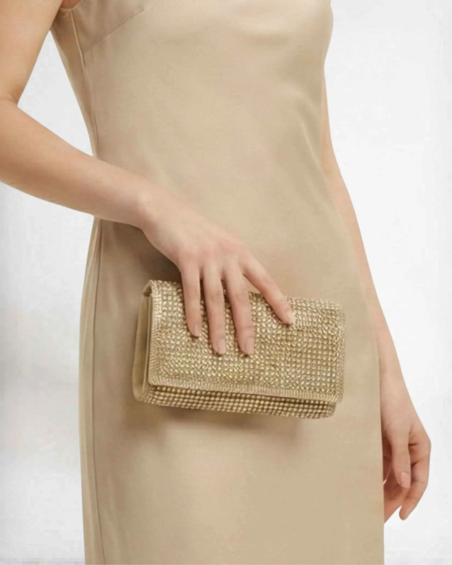 Golden Glow Evening Clutch Radiant Gold Brilliance