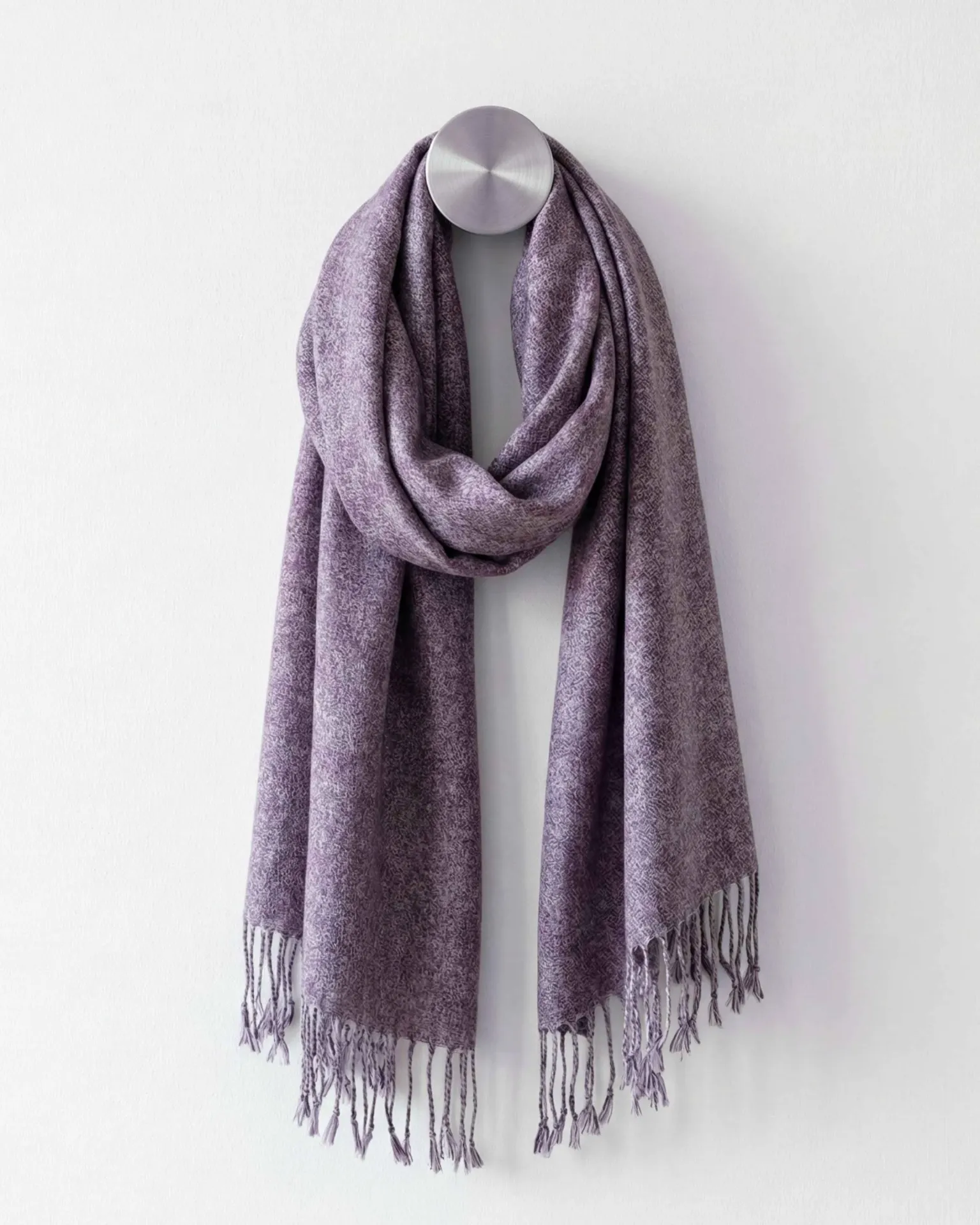 "Violet Mist" Soft Shawl