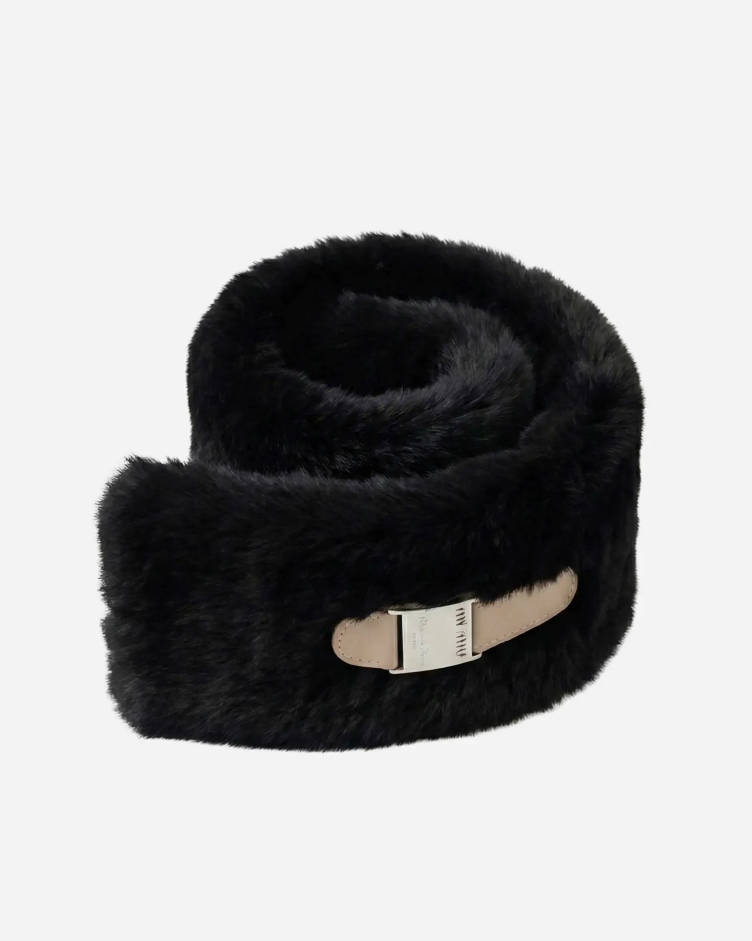 Black Faux Fur